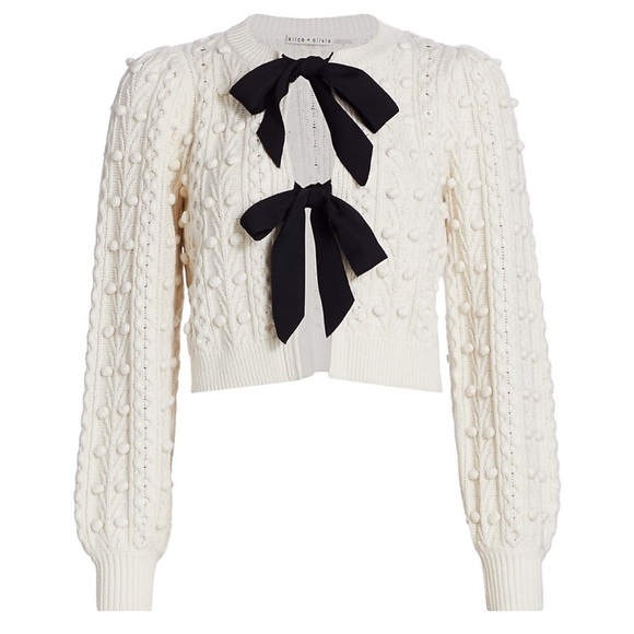 Alice + Olivia Sweaters - Alice and Olivia tie back sweater
